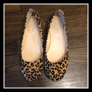 Glamorous leopard flats